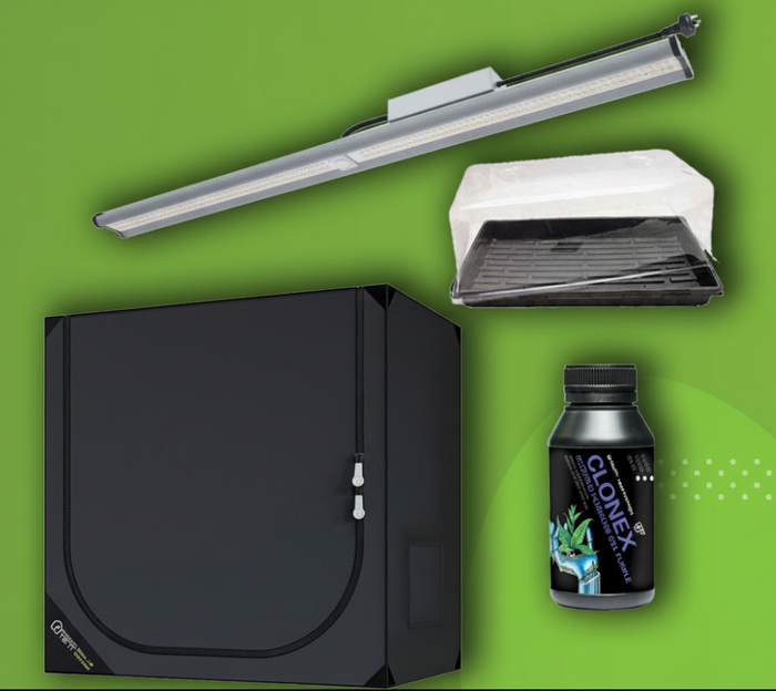 Propagation Tent Kit Complete With Light, Vented Dome & Cloning Gell