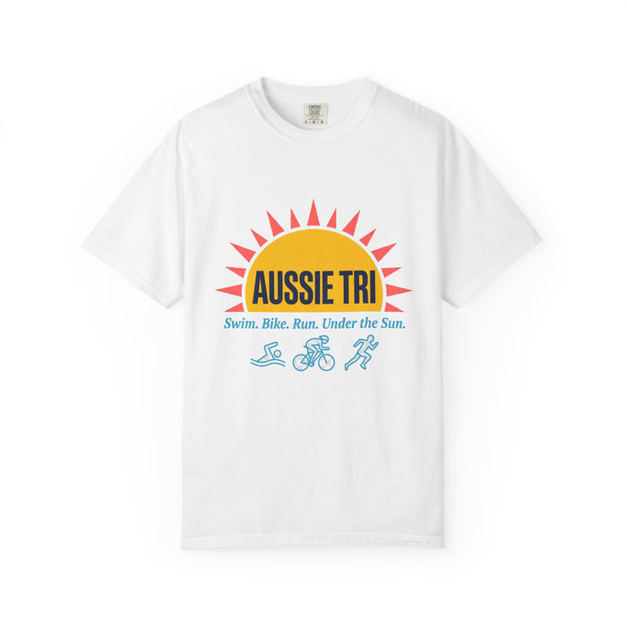 Proud Aussie Triathlete Bella+Canvas Unisex Tee — Swim Bike Run Aussie Triathlete Gear