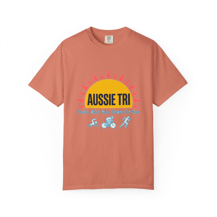Proud Aussie Triathlete Bella+Canvas Unisex Tee — Swim Bike Run Aussie Triathlete Gear