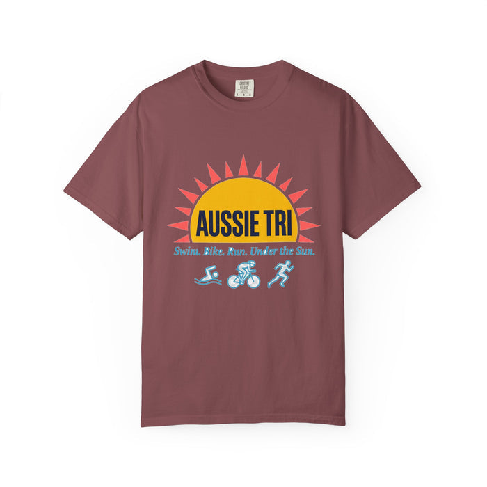 Proud Aussie Triathlete Bella+Canvas Unisex Tee — Swim Bike Run Aussie Triathlete Gear