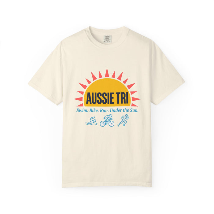 Proud Aussie Triathlete Bella+Canvas Unisex Tee — Swim Bike Run Aussie Triathlete Gear