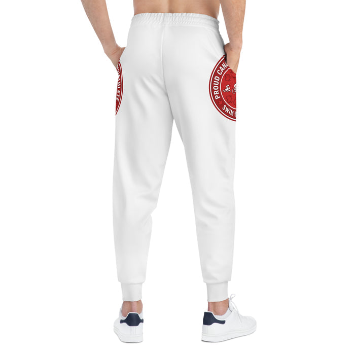 Proud Canadian Triathlete Athletic Joggers — Swim Bike Run Canadian