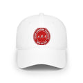 Proud Canadian Triathlete Low Profile Baseball Cap — Swim Bike Run C