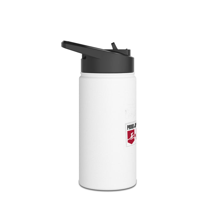 Proud Japanese Triathlete Stainless Steel Water Bottle — Swim Bike R