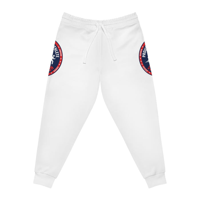 Proud USA Triathlete Athletic Joggers — Swim Bike Run USA Triathlete