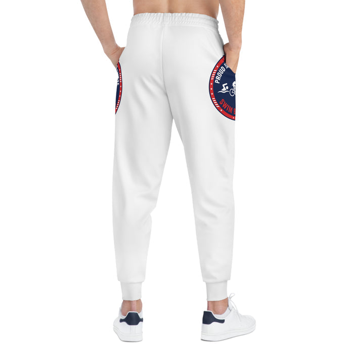 Proud USA Triathlete Athletic Joggers — Swim Bike Run USA Triathlete