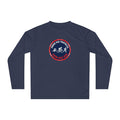 Proud USA Triathlete Performance Long Sleeve — Swim Bike Run USA Tri