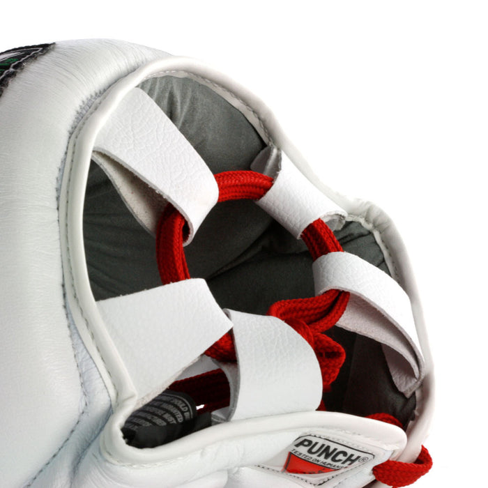Punch Ultra Nose Protector Headguard - WHITE