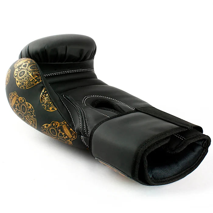 Punch Urban Gold Skills Women's Boxing Gloves 12oz - BLACK