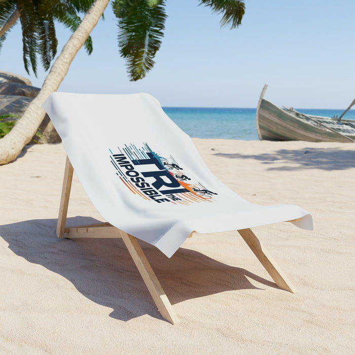 Quick-Drying Triathlon Beach Towel 30"×60" - Home Decor - alternate view