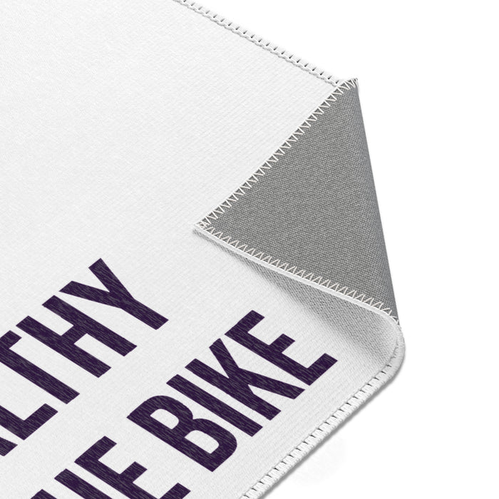 Reasons Why I Tri Transition Mat — "Justify the Bike" Funny Triathlon Area Rug