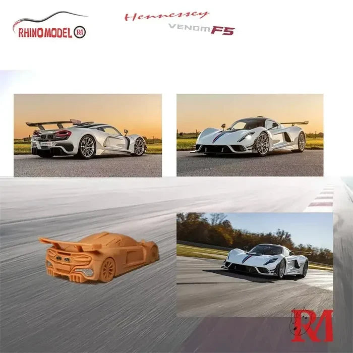 Rhino 1:64 Venom F5 Die-Cast Car Model Collection Miniature