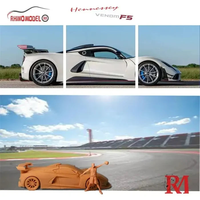 Rhino 1:64 Venom F5 Die-Cast Car Model Collection Miniature