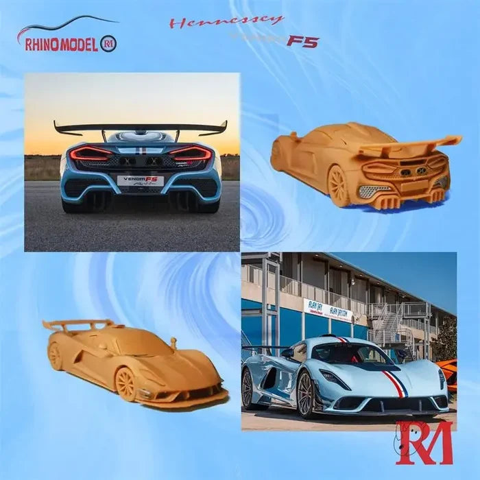 Rhino 1:64 Venom F5 Die-Cast Car Model Collection Miniature