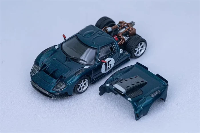 Rhino Model 1:64 GT40 Die-Cast Car Model Miniature Gifts