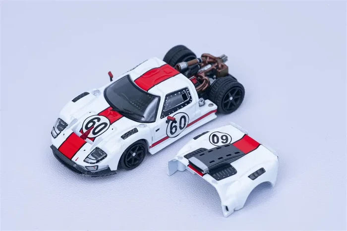 Rhino Model 1:64 GT40 Die-Cast Car Model Miniature Gifts