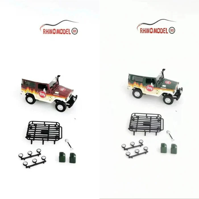 Rhino Model RM 1:64 Land Cruiser FJ40 limited 699 Diecast Model Car
