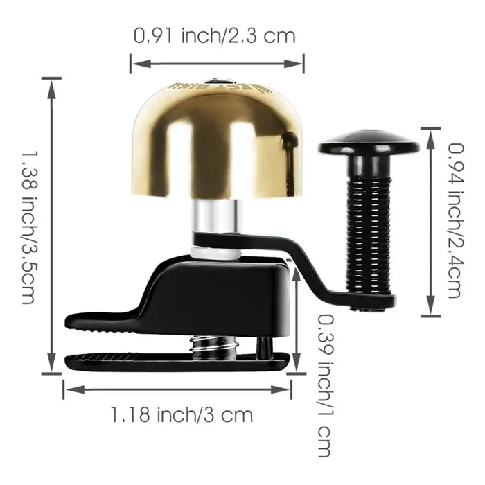 Road Bike Traffic Alert Horn - Accessories - size chart for triathlon