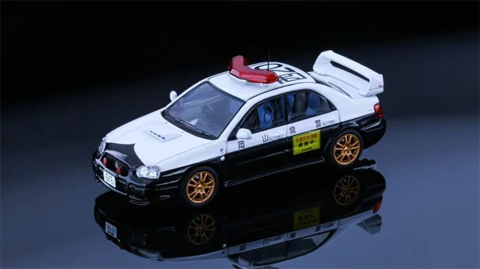 Rollin 1:64 Impreza Japanese police Diecast Model Car