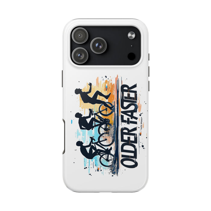 Rugged Cyclist Design Phone Case - size chart