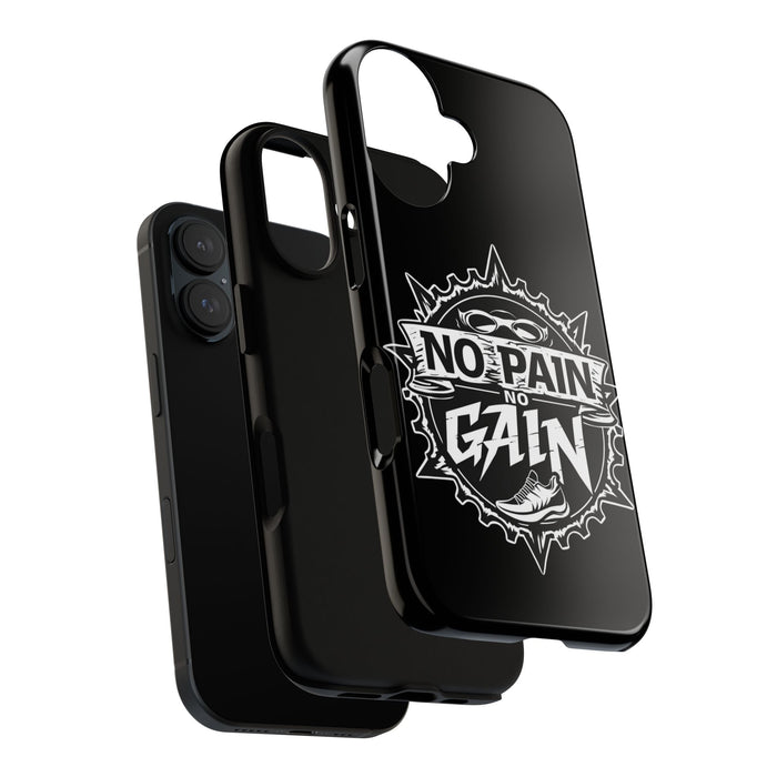 Rugged Dual-Layer Workout Phone Case - lifestyle view