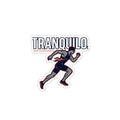 Runner Magnet — "Tranquilo, Voy Llegando" Custom Shape Magnet