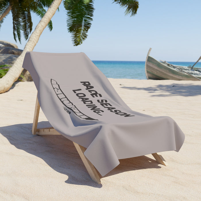 Running Towel - Race Season Loading | Quick-Dry Front, One-Sided,