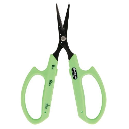 Saboten Pt-1 Green Straight Blade Trimming Scissors