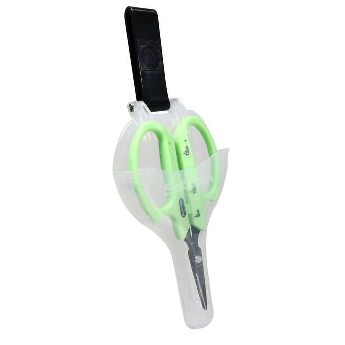 Saboten Pt-1 Green Straight Blade Trimming Scissors