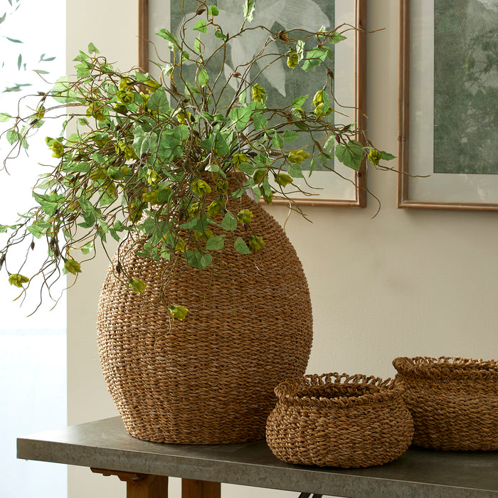 SEAGRASS TEARDROP VASE