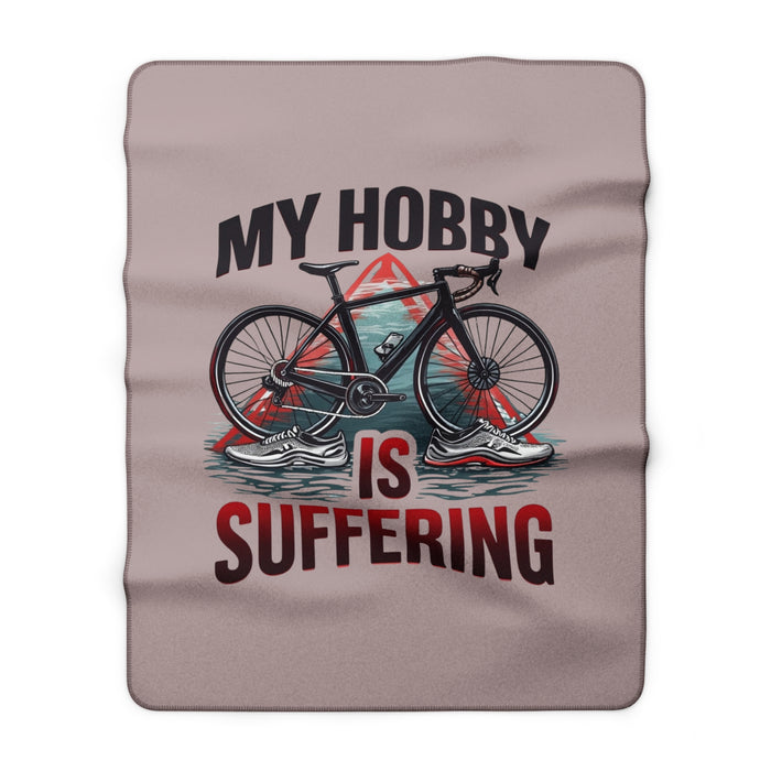Sherpa Fleece Blanket - Home Decor - detail view
