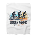 Sherpa Fleece Cycling Blanket for Recovery - Home Decor