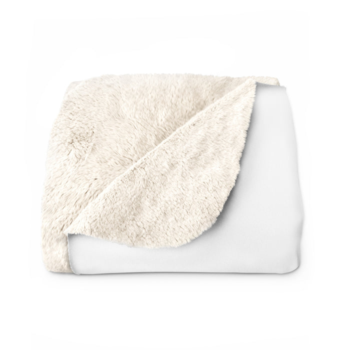 Sherpa Fleece Cycling Blanket for Recovery - Home Decor - detail view