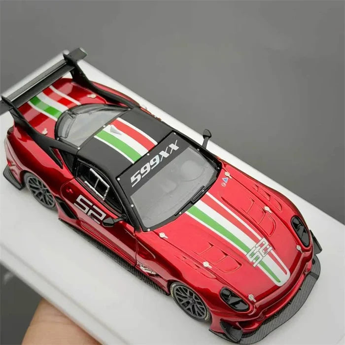 SK Model 1:64 EVO 599XX Die-Cast Car Model Miniature Gifts
