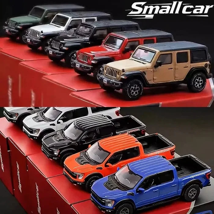 Smallcar 1:64 F150 SVT RAPTOR Wrangler Diecast Model Car