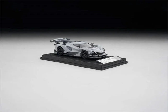 SMALLCARART 1:64 Apollo IE Black Cement Grey Silver-red Deep Purple Diecast Model Car