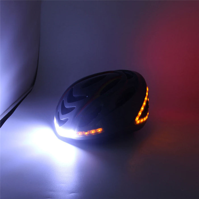 Smart Triathlon Bicycle Helmet with LED Lights - Accessories - alternate view