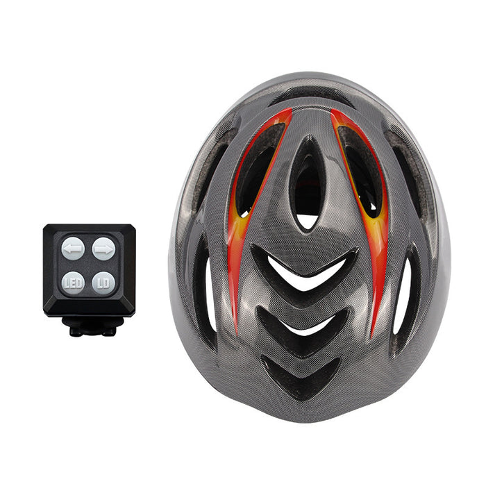 Smart Triathlon Bicycle Helmet with LED Lights - Accessories - lifestyle view