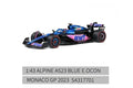 SOLIDO 1:43 ALPINE A523 GP 2023 Blue Model Car