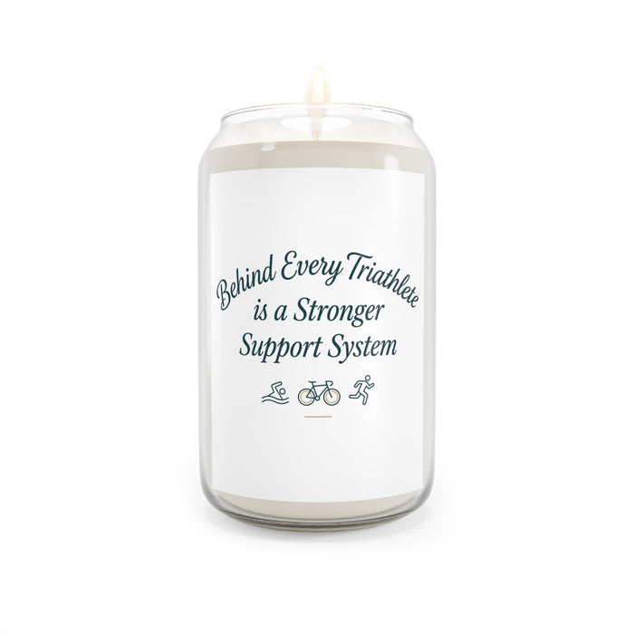 Soy Candle — "Behind Every Triathlete is a Stronger Support System"