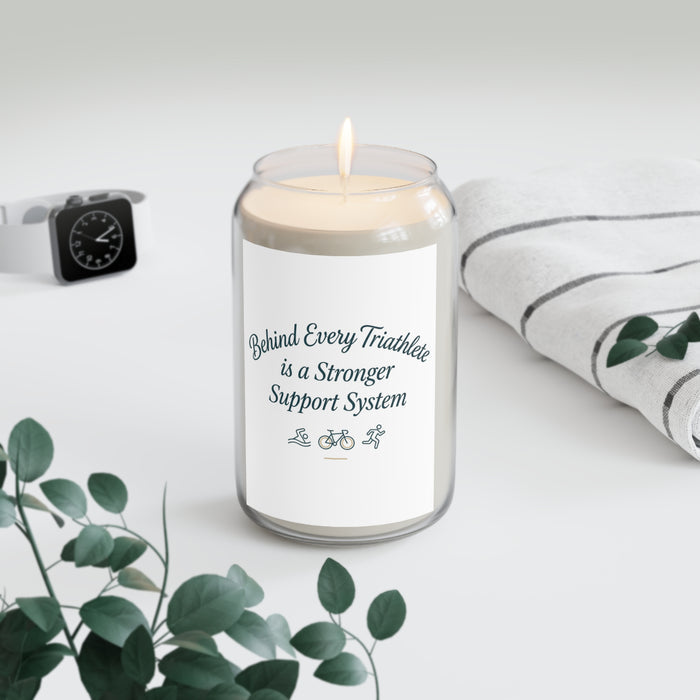 Soy Candle — "Behind Every Triathlete is a Stronger Support System"