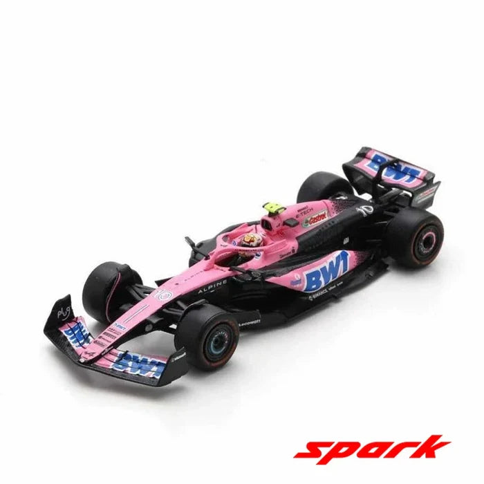 Spark 1:64 2023 BWT Alpine F1 Team A523 Diecast Model Car
