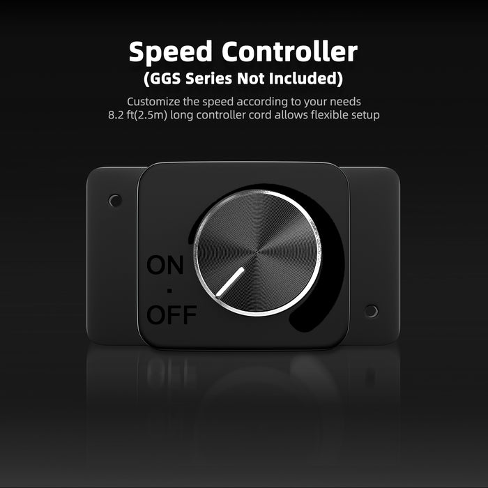 Manual speed controller for Spider Farmer 4 inch inline fan