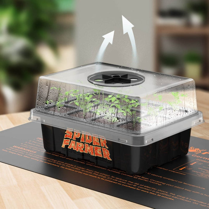 Spider Farmer reusable seed starter trays germination kit
