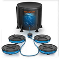 Spider Farmer 4-pot self-watering system kit with reservoir, pot bases and grow bags