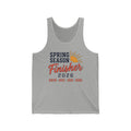 Spring Season Finisher 2026 Tank Top — Swim · Bike · Run Race Tank