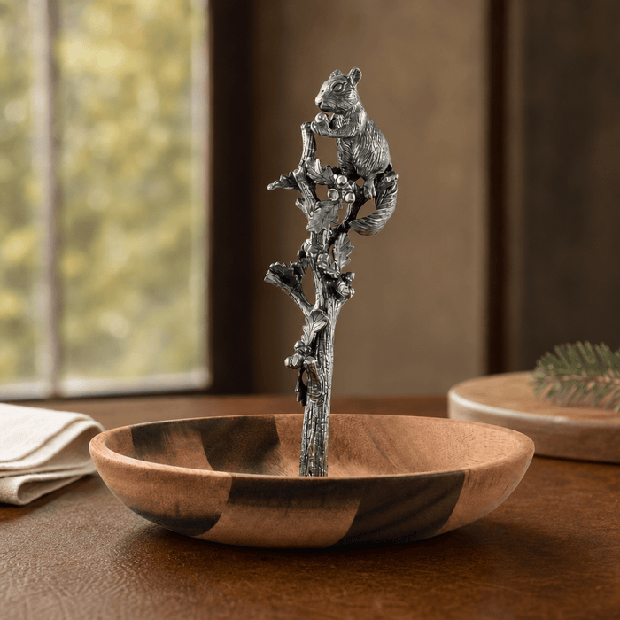 Squirrel Wood Candy / Nut Dish 2