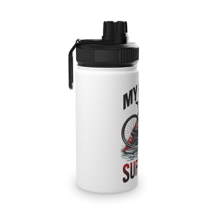 Stainless Steel Cycling Water Bottle - Mug - size chart