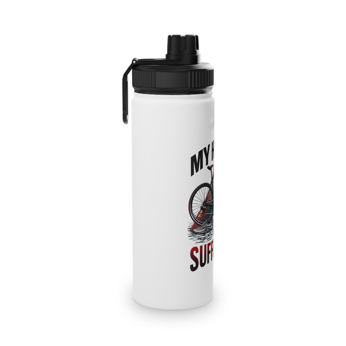 Stainless Steel Cycling Water Bottle - Mug - size chart