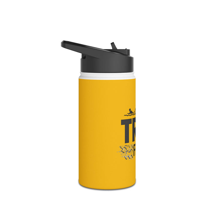 Stainless Steel Triathlon Water Bottle - Mug - detail view